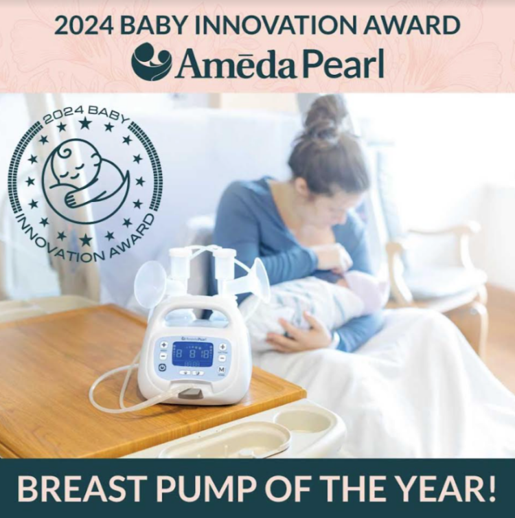 Ameda Pearl Recognized as Breast Pump Product of 2024 at Baby Innovation Awards