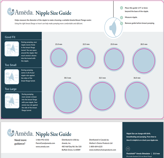 Nipple Size Guide