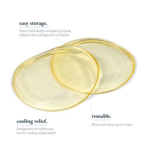 Rapid Relief Cooling Hydrogel Pads for Breastfeeding Sore Nipples